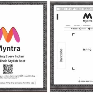 Myntra Poly Bag MPP2 – 8in X 10in (W x L)