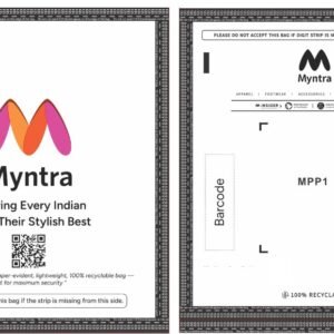 Myntra Poly Bag MPP1 – 6.5in X 7.5in (W x L)